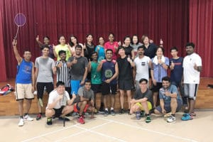 Badminton Doubles Tournament!