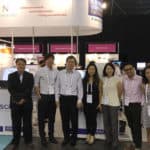 Team at the booth at We are at IoT (Internet of Things) Asia 2017